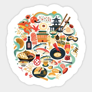 Cooking meal Sticker